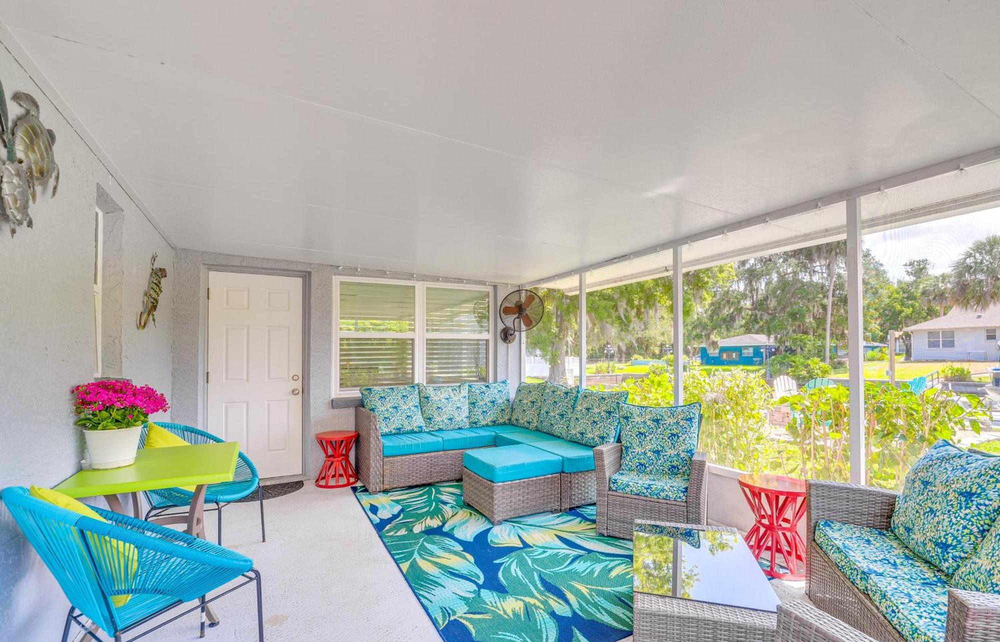 Crystal River Getaway With Dock, Kayaks And Bicycles! Exteriör bild